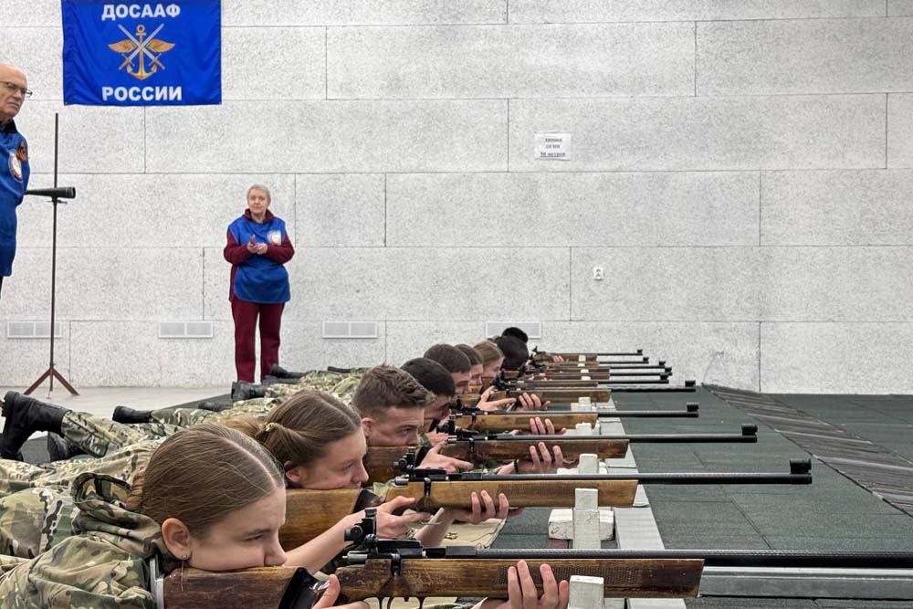 В Белгородском госуниверситете состоялись очередные соревнования по пулевой стрельбе